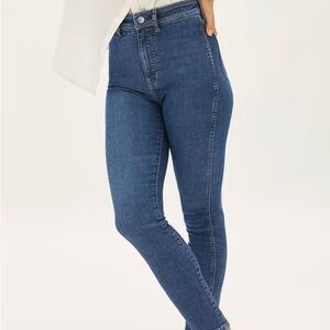 MOTORCYCLE RIDING JEANS- Everlane Way-high Skinny Jeans with Kevlar Lining